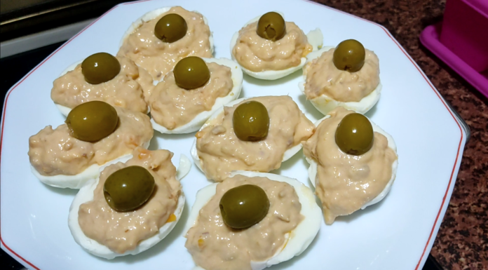 Receta de Huevos Rellenos